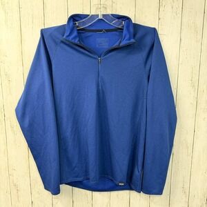 Patagonia Capilene Men's Cool Lightweight Pullover Shirt‎ Royal Blue Size M